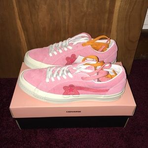 US Mens 8.0 Geranium Pink Golf Le Fleur Unos